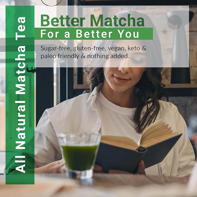 Matcha Moon Spring Zen Matcha Green Tea Powder - Ceremonial Grade Matcha Green tea - Organic Japanese Matcha - Traditional Matcha Powder from Uji Kyoto - 100g (3.5 oz.)