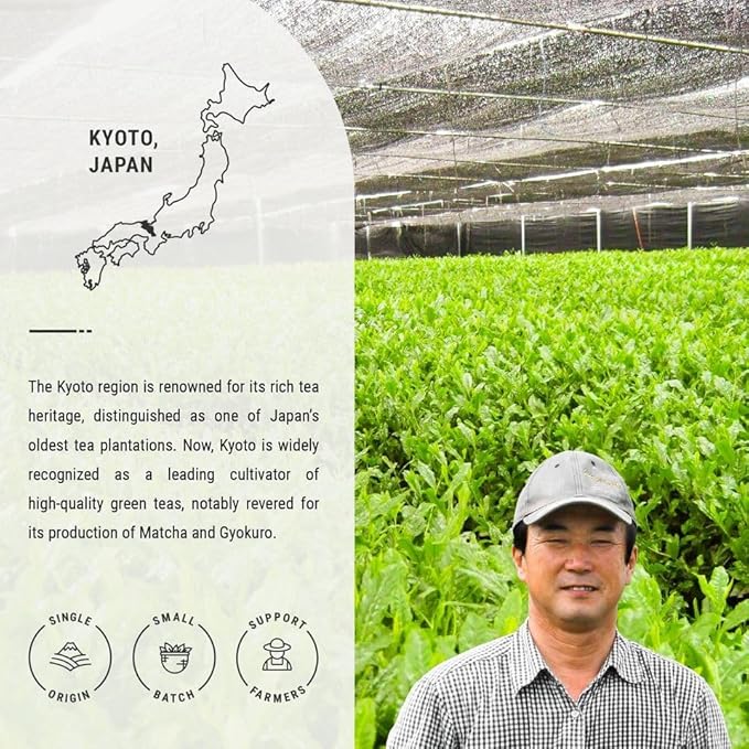 Senbird Premium Sencha With Matcha - Japanese Green Tea With Matcha - From Kyoto, Japan - Loose Leaf Tea In Airtight Tea Tin (3.5oz/100g)