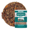 Organic Positively Tea Company, Raspberry Rosé, Herbal Tea, Loose Leaf, 4 Ounce