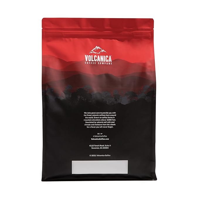 Dark Chocolate Decadence Flavored Coffee, Ground, Fresh Roasted, 5 lbs