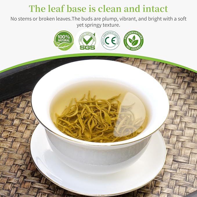 XIXICHA Jasmine Tea New Chinese Jasmine Green Tea Loose Leaf Chinese Tea Natural Aroma Seven Times Scenting 150g/5.3oz 茉莉花茶 茶叶 绿茶