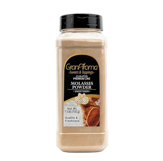 GranAroma Molasses Powder, Sweetener for Baking and Treats (1.6 Pound)