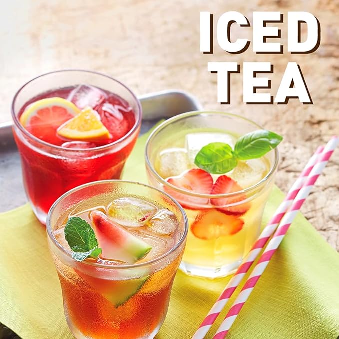 The Republic of Tea Watermelon Mint Black Iced Tea, 40 Large Pouches / 40 Quarts, Premium Fine Black Tea