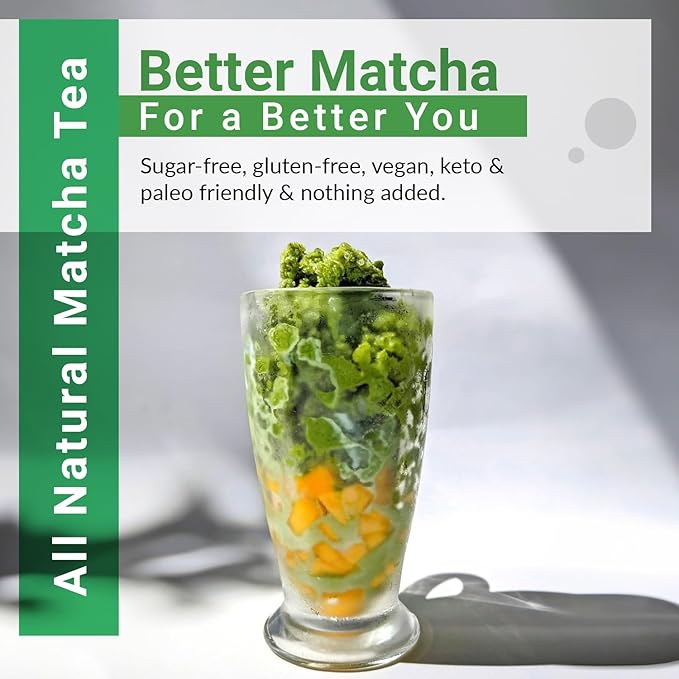 Matcha Moon Organic Barista Grade Matcha – Daily Zen – Japanese Green Tea Powder for Lattes, Smoothies & Baking – 100g