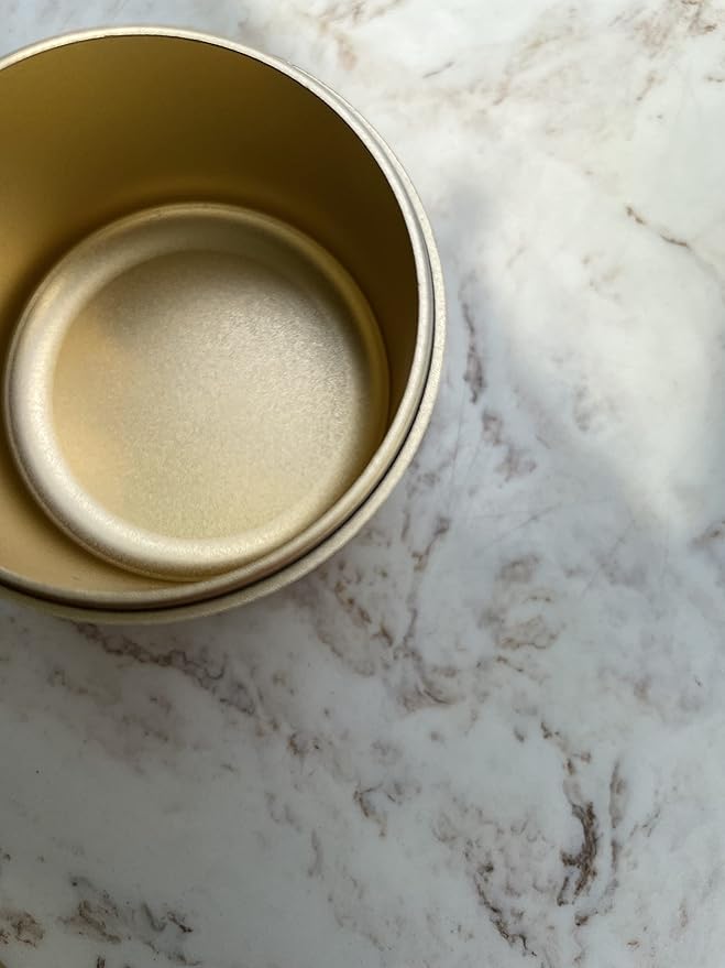Brando Moon Champagne Gold Pocket Storage Case Container Smell Proof and Air Tight - Easy to Carry and Best Way to Preserve Coffee
