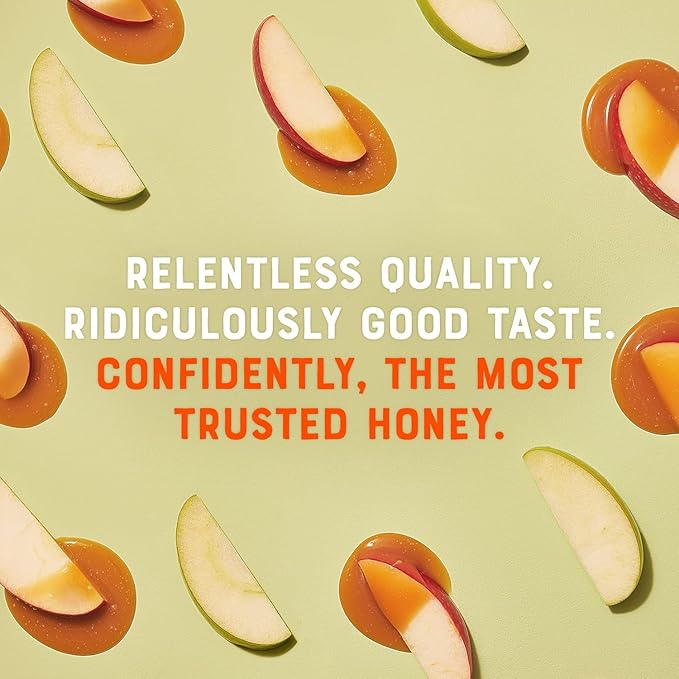 Nature Nate's 100% Pure, Raw & Unfiltered Honey, Award-Winning Taste - 8 oz Squeeze Bottle (4 Pack)