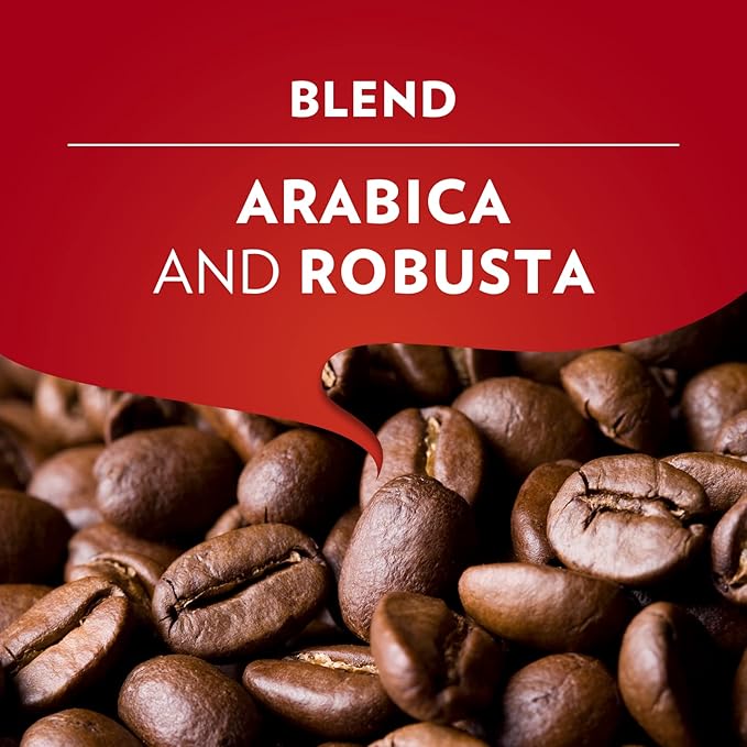 Lavazza Qualità Rossa Ground Coffee, Medium Roast, Arabica and Robusta Blend, 8.8 oz Brick (Pack of 4)