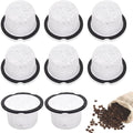Coffee Filter Replacement for GE & Cafe:Compatible with Café and GE Profile Grind & Brew Machine, Charcoal Coffee Filter Cartridges,Dual-layer design of activated carbon and microporous mesh(8 pack)