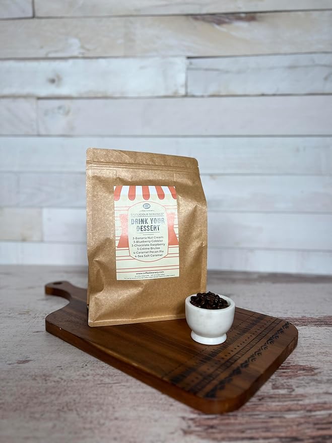 Drink Your Dessert Coffee Pod Flavored Coffee Sampler | 20ct | Light-Medium Roast