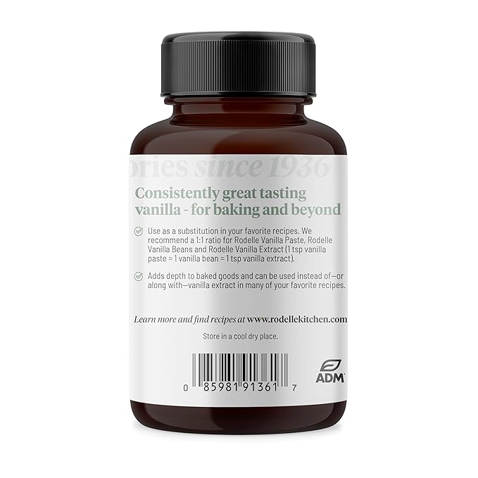Rodelle Paste, Vanilla, 4 Fl Oz (Pack of 1)