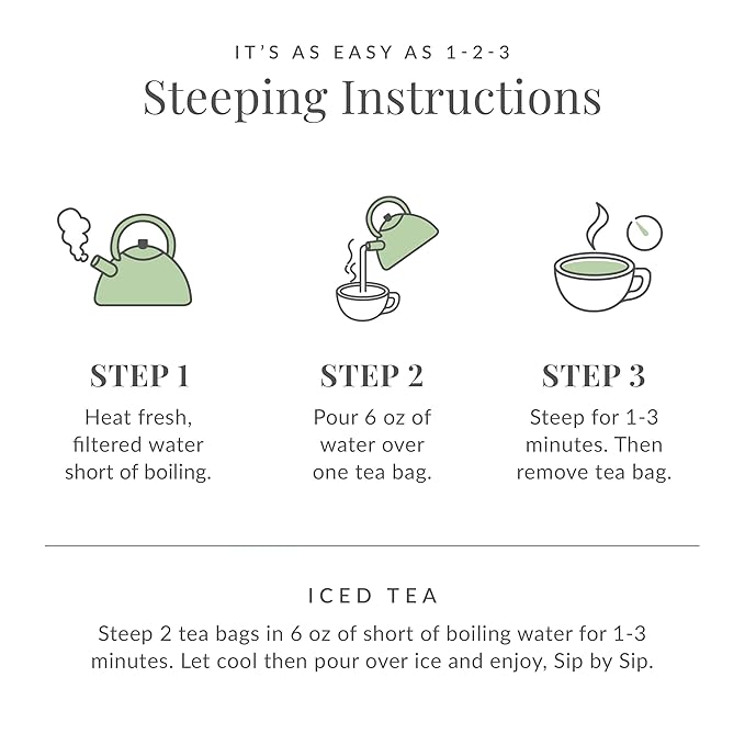 The Republic of Tea - Wicked Destined to Fly Green Tea, 36 Tea Bags