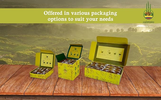 Cafetinto Organic Instant Coffee Cubes 9 Pieces | Colombian Coffee & All Natural Panela Coffee Cubes | Naturally Sourced | Provides Natural Nutrients, Vitamins & Minerals
