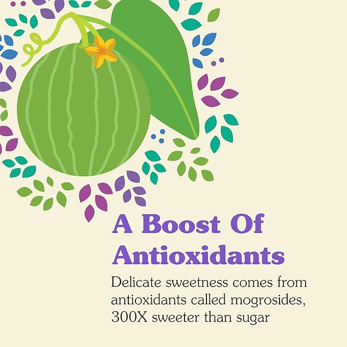 NuNaturals All-Natural Monk Fruit Liquid Plant-Based Sweetener, Zero-Calorie, Low Glycemic, 2 oz