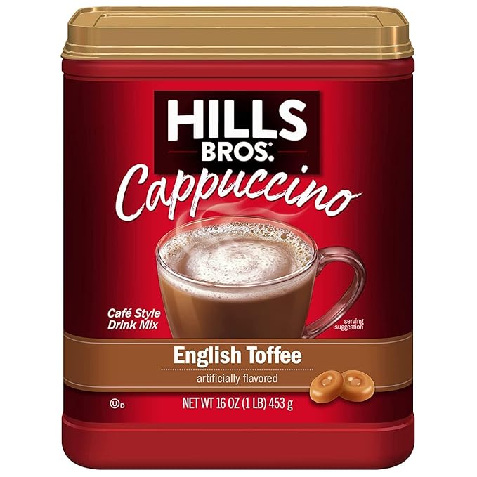 Hills Bros. Flavor Coffee (English Toffee, 16 Ounce (Pack of 2))