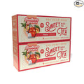 Southern Breeze Hot Brew Sweet Tea Peach Iced Tea with Black Tea and Zero Carbs Zero Sugar, 22 Individually Wrapped Family Size Tea Bags, Pack of 2