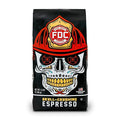 Fire Department Coffee - Gives Back to Firefighters - Full-Bodied & Bold Skull Crushing Espresso Coffee Beans - Roasted in the USA - Premium Espresso Beans - Veteran Owned - Bulk 5 LB