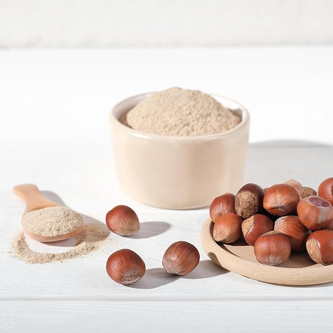 Yupik Hazelnut Meal, 2.2 lb (35.2 oz), Kosher, Gluten-Free, Vegan, Filberts, Raw Hazelnut Flour, Nut Powder, Unsalted, Unroasted, Oil-Free, Source of Fiber & Iron, Perfect for Baking & Cooking