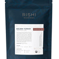 Rishi Tea Golden Yunnan Black Tea - Organic, Loose Leaf Tea, Smooth & Rich Ancient Chinese Tea, Energizing & Caffeinated - 16 Ounces, 56+ Servings