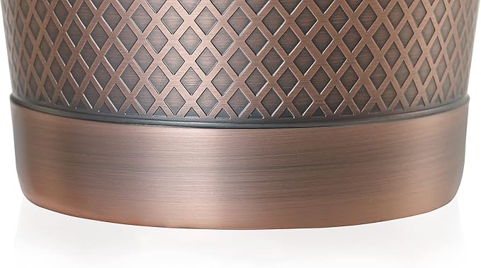 Barfly Diamond Lattice Shaker Set, Antique Copper