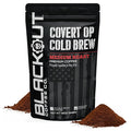 Blackout Coffee Covert Op Cold Brew Medium Roast - Perfect for Cold Brew, Drip, and Pour Overs - Small Batch Freshly Roasted in the USA - 12 oz Bag (Ground Coffee)