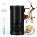 2026 Upgraded Milk Frother and Steamer, 19.9 OZ Detachable Milk Frother for Coffee with Temperature Display, 5 in 1 Large Capacity Automatic Warm and Cold Foam Maker for Coffee, Latte, Cappuccino
