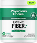 Physician's CHOICE Easy Mix Fiber for Digestive Health & Regularity - No Grit, Sugar Free, & Tasteless - Daily Prebiotic Soluble Fiber Powder Supplement for Women and Men - Unflavored - 7.1oz