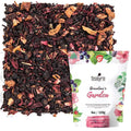Tealyra - Grandma's Garden Berry - Fruit Tea Blend - Hibiscus & Berries Herbal Loose Leaf Tea - Vitamins Rich - Caffeine-Free - Hot & Iced - 110g (4oz)