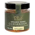 ORPHE Organic Coriander Honey – Clean Simple Natural Sweetener for Coffee, Tea, Matcha and Breakfast, Unheated & Creamed 9oz Glass Jar