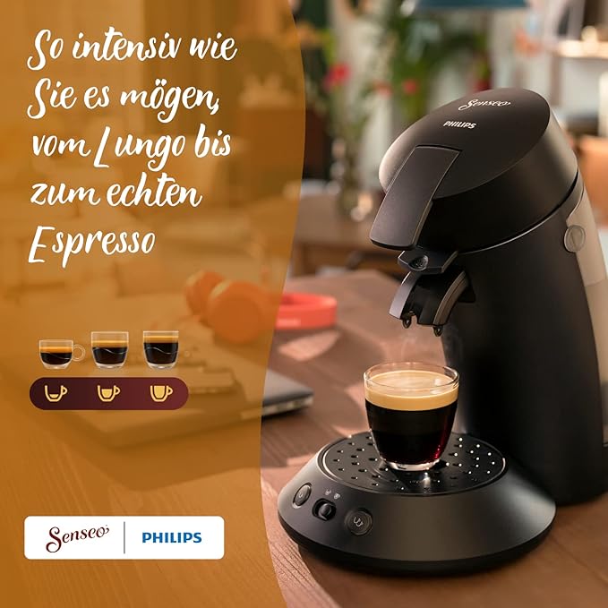 Senseo Classic Medium Roast Coffee Pods, Single Serve Pods Bulk Pack for Senseo Coffee Machine, Compostable Pods for Hot or Iced Coffee, Cold Brew Coffee, 16 Count, Pack of 10