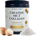CreaFuel Creatine Coffee Creamer with MCT Collagen and Coconut Milk Powder for Strength Energy Focus and Joint Support Sugar Free Dairy Free Keto Friendly 30 Servings
