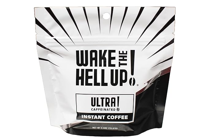 Wake the Hell Up Ultra-Caffeinated Instant Coffee, 2.5 oz