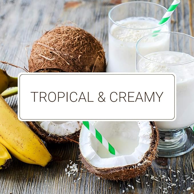 Monin - Coconut Syrup, Sweet and Rich, Great for Cocktails and Smoothies, Gluten-Free, Non-GMO (1 Liter, 4-Pack)