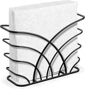 Napkin Holder for Table – Black Iron Upright Napkin Dispenser for Paper Napkins, Napkin Dispenser for Kitchen Dining, Cocktail Picnic Bar Modern Kitchen and Dining Decor, Servilletero