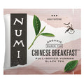 Numi Organic Chinese Breakfast Tea, 100 Black Tea Bags, Full Bodied Yunnan Black Tea, Malty & Floral, Caffeinated