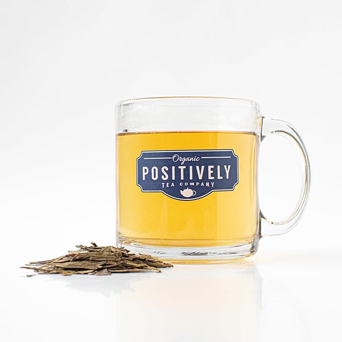 Organic Positively Tea Company, Dragonwell, Green Tea, Loose Leaf, 4 Ounce