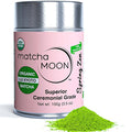 Matcha Moon Spring Zen Matcha Green Tea Powder - Ceremonial Grade Matcha Green tea - Organic Japanese Matcha - Traditional Matcha Powder from Uji Kyoto - 100g (3.5 oz.)