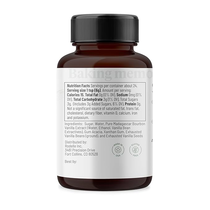 Rodelle Paste, Vanilla, 4 Fl Oz (Pack of 1)