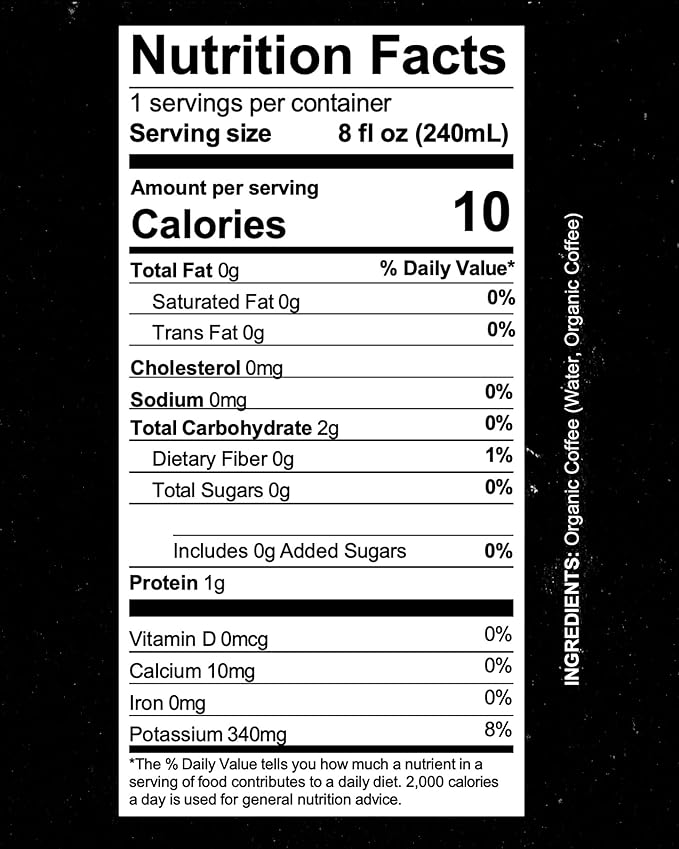 Jolene Coffee – Black Cold Brew | 8oz Cans | Smooth, Bold, Dairy-Free, Gluten-Free, Non-GMO (24 Cans, Black Cold Brew)