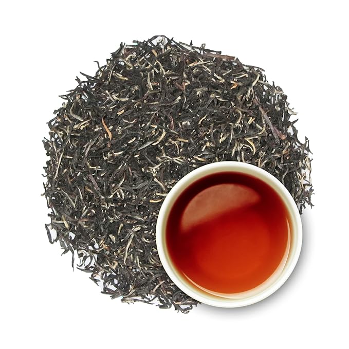 tekola Tea Co. - Flowery Broken Orange Pekoe Extra Special, Premium Blend, Processed and Packed in Ceylon, Black Tea Loose Leaf, 3 Ounces Pouch