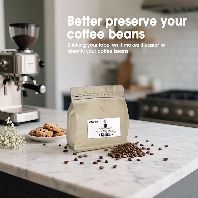 50 Count 16oz Coffee Bags with Valve,1lb Vented Coffee Beans Packaging Bags High Barrier Aluminumed Foil Flat Bottom Heat Sealed Side Zipper Resealable Storage Bag for Home or Business（Brown）