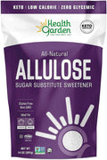 Health Garden Allulose Sweetener - Gluten and Sugar Free - Zero Net Carb - Non GMO - Kosher - Keto Friendly (14 OZ)