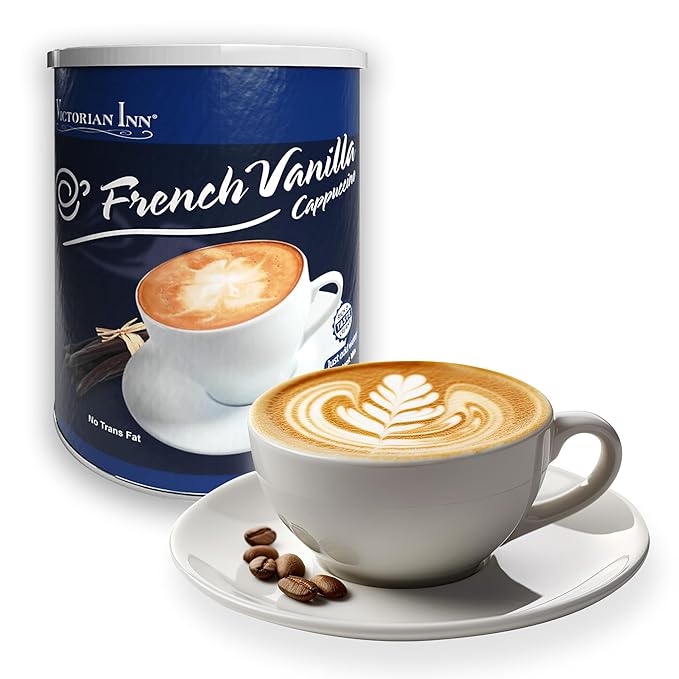 Victorian Inn French Vanilla Cappuccino, 3 Pound (Pack of 6)