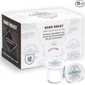 Crockett K Cups Coffee – Bold Dark Roast Coffee Pods with Rich Flavor, Full-Body Aroma & Smooth Finish – Convenient Single Serve for All-Day Energy, Focus & an Unforgettably Good Brew