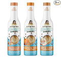 Miss Mary’s Sinless Syrups Fall Collection - Stevia Based, No Sugar Alcohols or Sucralose, No Artificial Sweeteners, Natural Ingredients, Coffee Tea Cocoa Dessert, Keto Friendly. 3 Pack Includes Apple Crisp, Hazelnut, and Pumpkin Spice.
