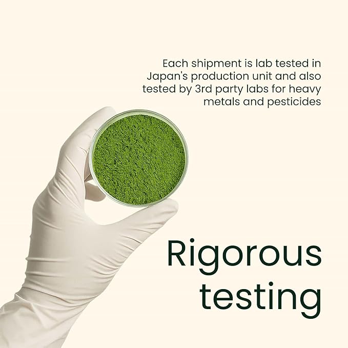 Heapwell Japanese Matcha – Premium & Ceremonial & AAA Grade Matcha Tea | Authentic Japanese Origin (1lb (453g), Premium Grade)
