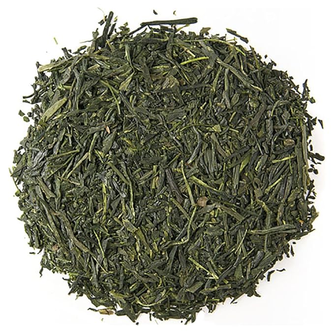 English Tea Store Gyokuro Japanese Green Tea Loose Leaf | Premium Shade-Grown Steamed Green Tea from Japan | Smooth Umami Flavor | Tender Handpicked Spring Leaves | 4oz Resealable Freshness Pouch