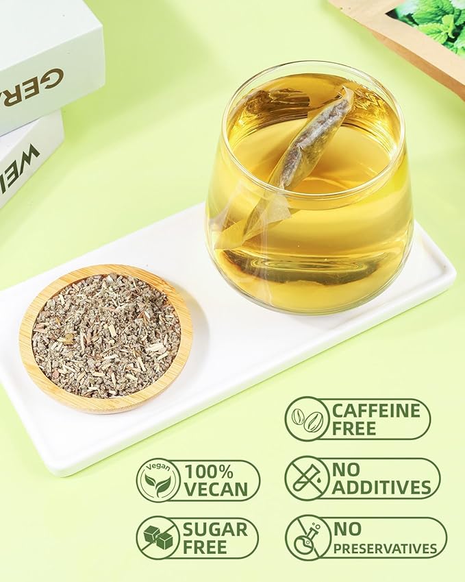 Lemon Balm Tea Bag Pure Natural Dried Herb - Premium Lemon Balm Leaf Caffeine-free Non-GMO, No Additives
