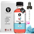 Dolce Flav Cotton Candy Extract 2 oz – Kosher, Sugar-Free, Concentrated Carnival-Style Flavoring for Baking, Frostings & Drinks, Includes Measured Dropper
