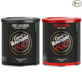 Caffe Vergnano Italian Ground Coffee Moka & Espresso Variety (2 Pack)