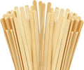 100pcs Wood Coffee Stirrer Sticks, 5.5 Inch Wooden Swizzle Stick Beverage Mixer, Eco Friendly Long Stirrer Stir Sticks for Mixing Cocktail Hot Chocolate Drinking Tea